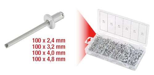 KS Tools 970.0150 assortiment rivets x400 pro