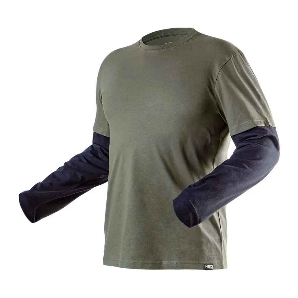 NEO TOOLS t-shirt manches longues Camo olive