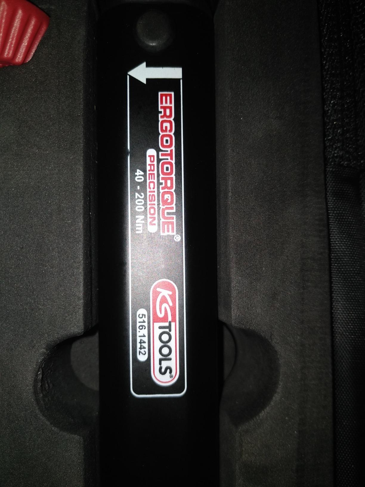 KS Tools ERGOTORQUEbasic 516.1905 clé dynamo 1/2 40-200Nm