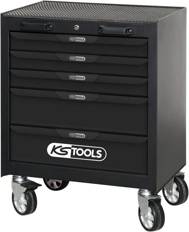 KS Tools 810.8010 Servante atelier 5 tiroirs 26 pouces