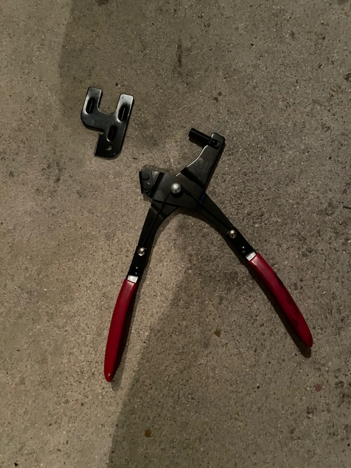 KS Tools 150.1245 extracteur silent bloc échappement 280 mm coudé