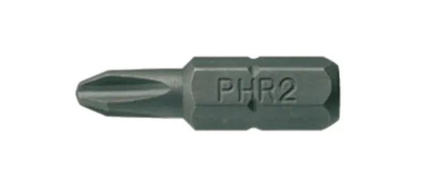 Teng Tools Embouts PH2G 25 mm 1/4" Lot de 10