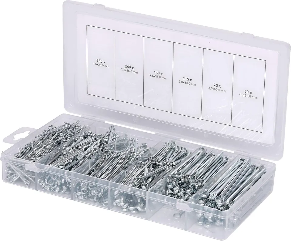 KS Tools 970.0330 assortiment goupilles 1000 pcs