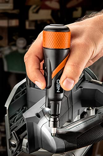 NEO TOOLS tournevis sans fil 3,6V 2,1Nm + 43 embouts