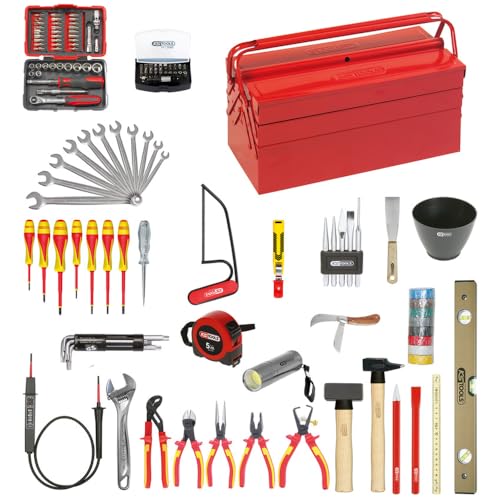 KS Tools 117.0200 composition outils électricien caisse 137 pièces isolés 1000V