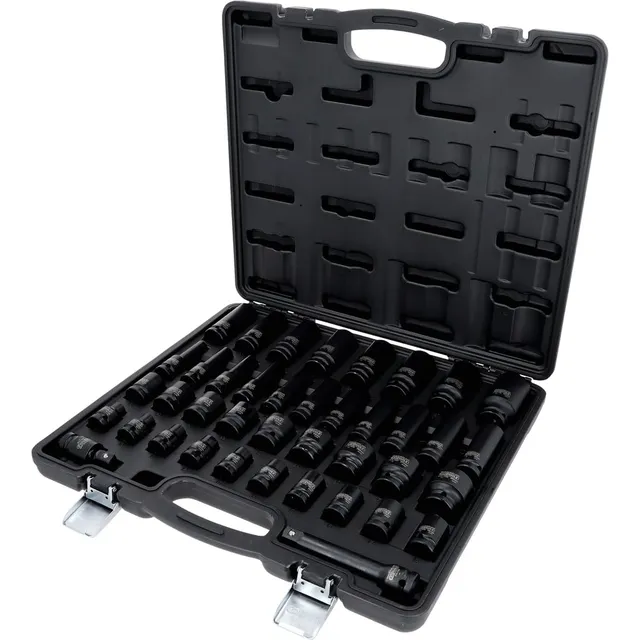 KS Tools 515.0065 Coffret douilles à choc 1/2" 40 pièces 9-30 mm
