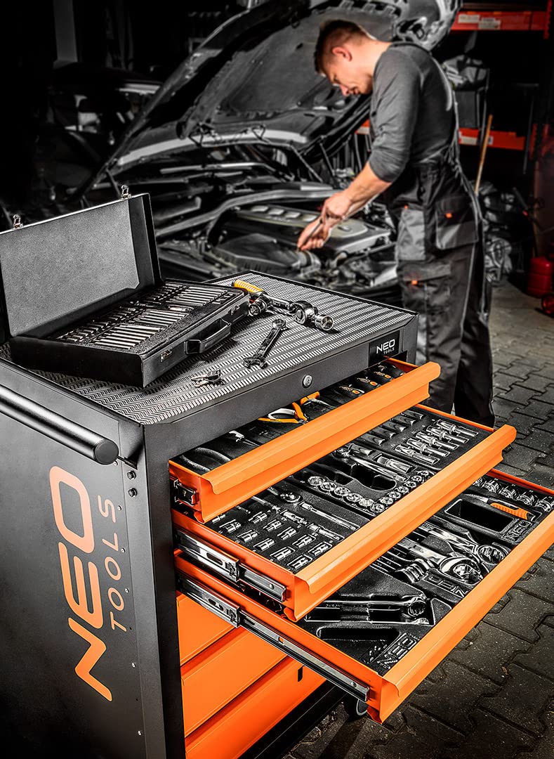 NEO TOOLS servante atelier garnie 149 pièces