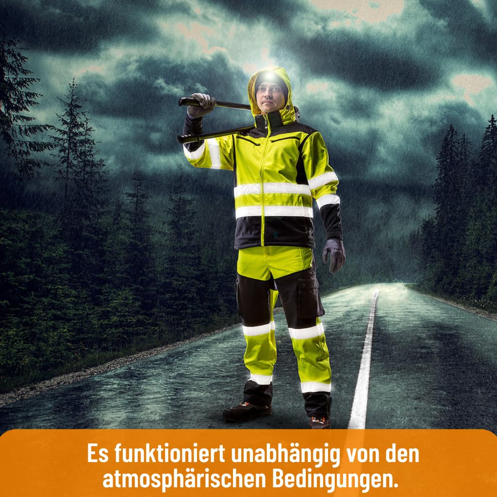 NEO TOOLS 81-721 veste haute visibilité jaune fluo imperméable