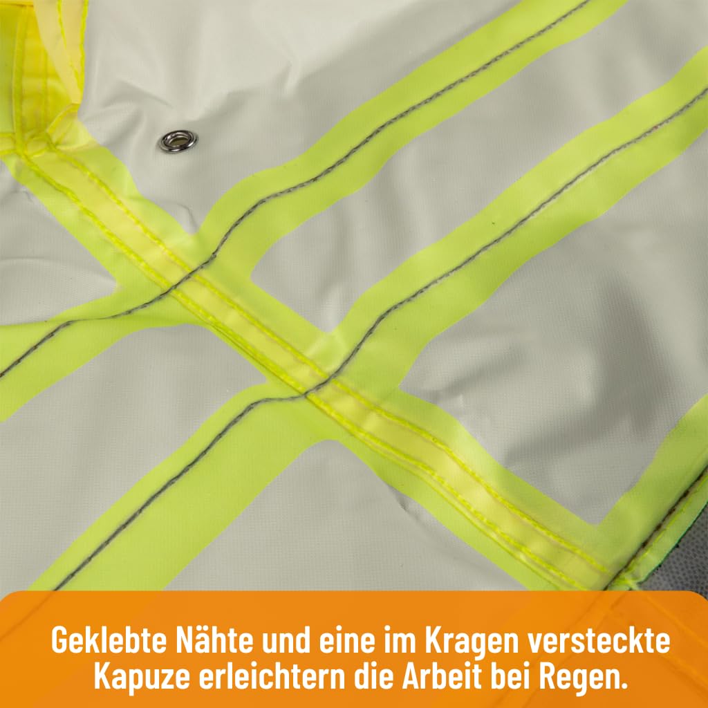 NEO TOOLS 81-721 veste haute visibilité jaune fluo imperméable