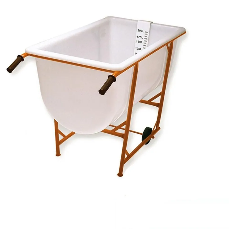 Mondelin 243200 Bac à Mortier 210 L avec Pied