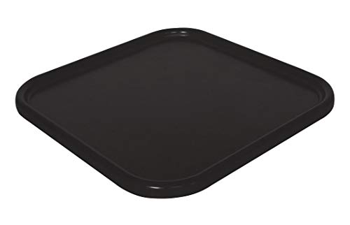 Mondelin Bac ciment carré noir 1 x 1 m
