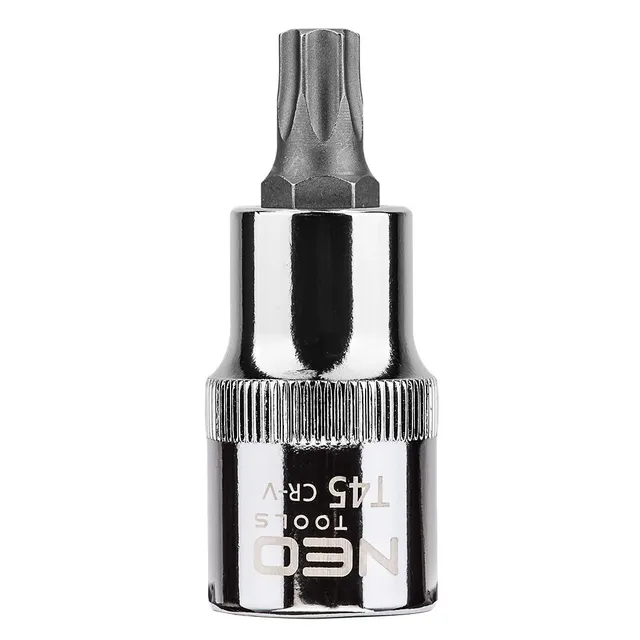 NEO TOOLS 08-755 douille à embout Torx T45 1/2" 55mm CrV