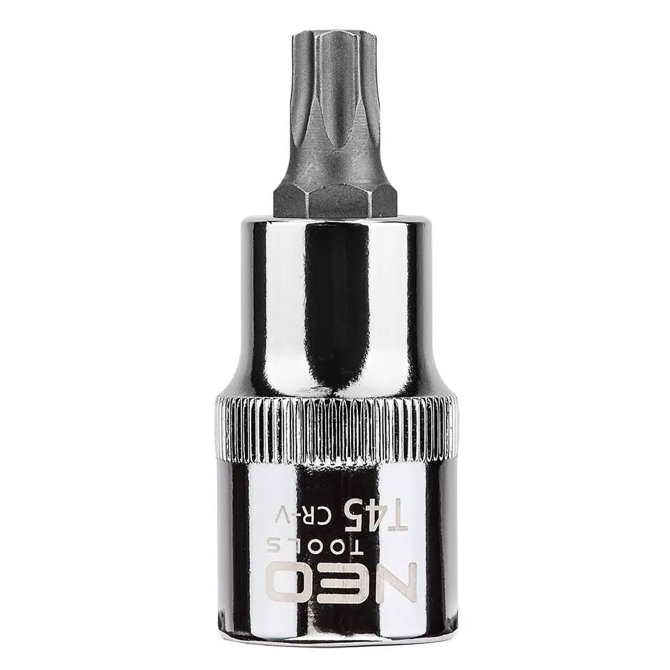 NEO TOOLS 08-755 douille à embout Torx T45 1/2" 55mm CrV