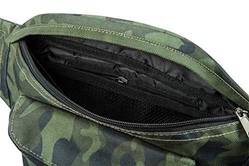 NEO TOOLS Camo sac banane artisan polyester 3 poches