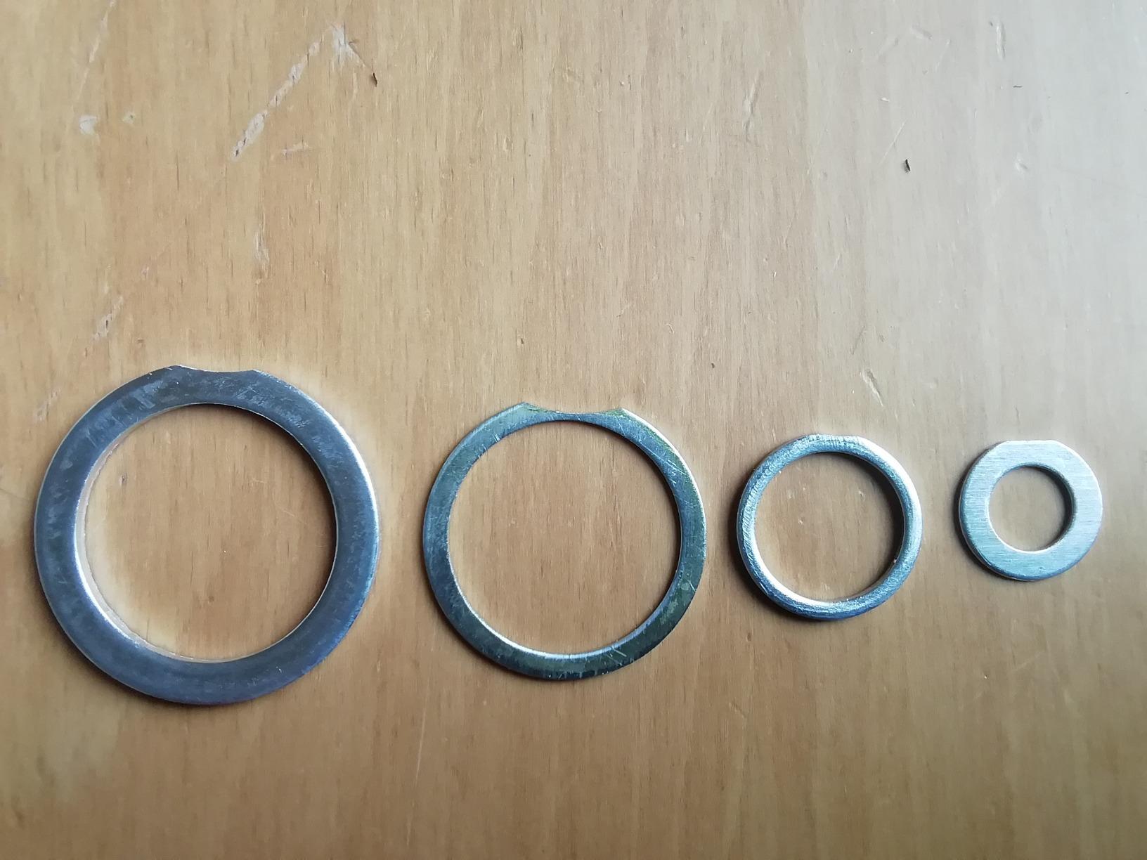 KS Tools 970.0160 joints alu 300 pcs étanchéité
