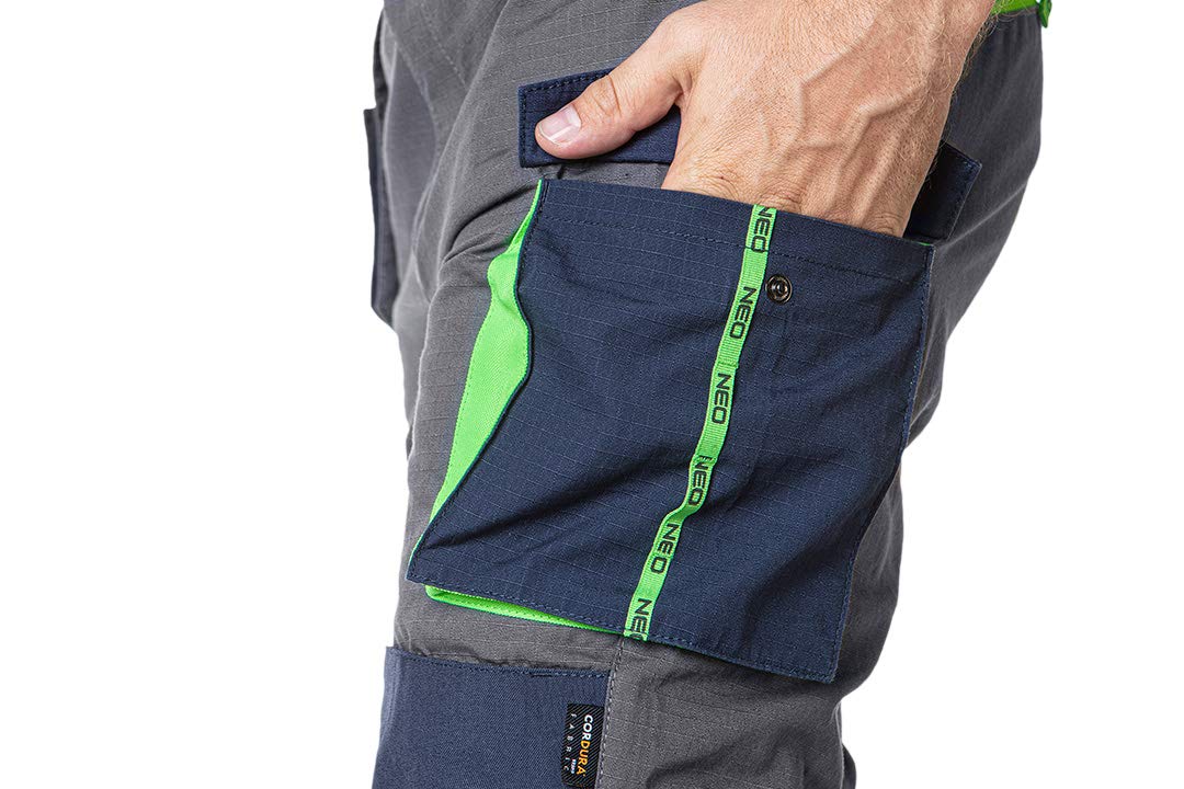 NEO TOOLS Pantalon Cargo de Travail M Slim