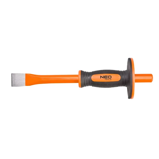 NEO TOOLS burin plat 300 mm pare-main acier CrV