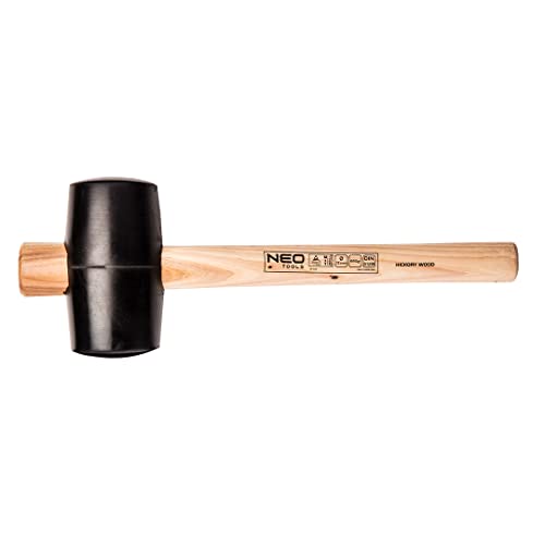 NEO TOOLS maillet caoutchouc 75 mm 680 g hickory