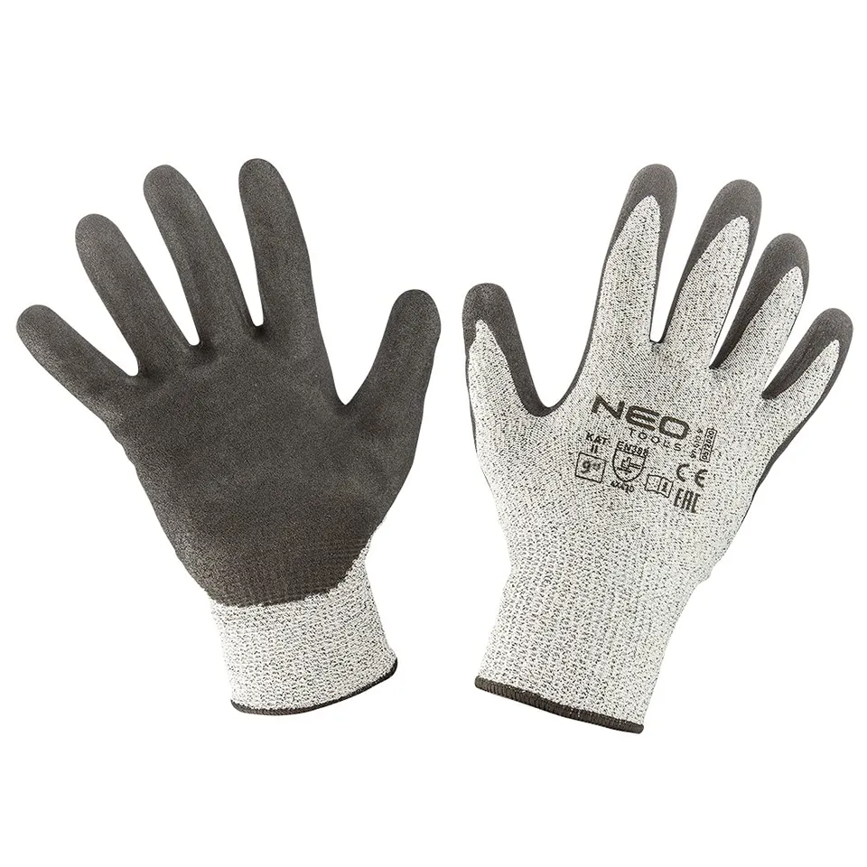 NEO TOOLS gants anti-coupures nitrile 4X43D taille 9