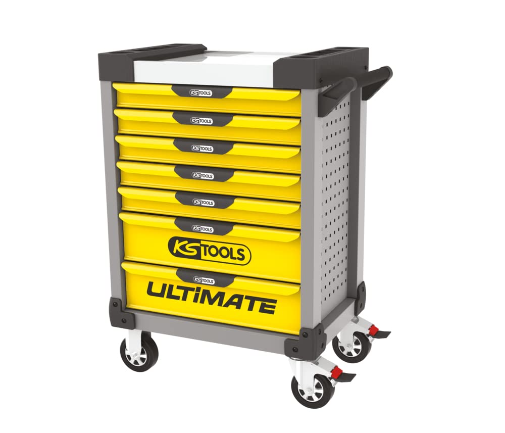 KS Tools Ultimate 804.0007 servante 7 tiroirs bleue inox