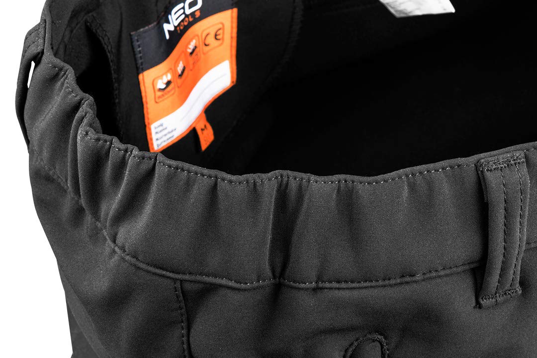 NEO Tools pantalon softshell noir hiver taille S