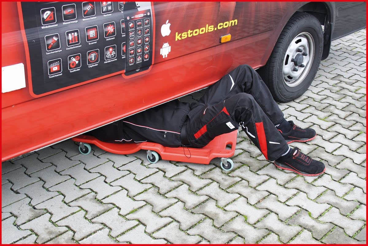 KS Tools 500.8090 chariot visite ergonomique 2 bacs rangement