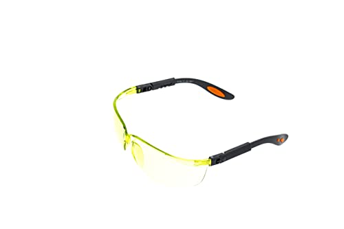NEO TOOLS lunettes de sécurité verres jaunes polycarbonate