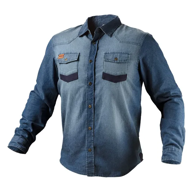 NEO TOOLS t-shirt de travail denim homme XL