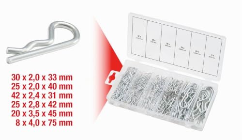 KS Tools 970.0060 jeu de goupilles Beta 150 pièces acier