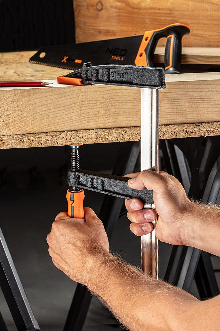 NEO TOOLS Serre-joint 120 x 500 mm 200 kg acier