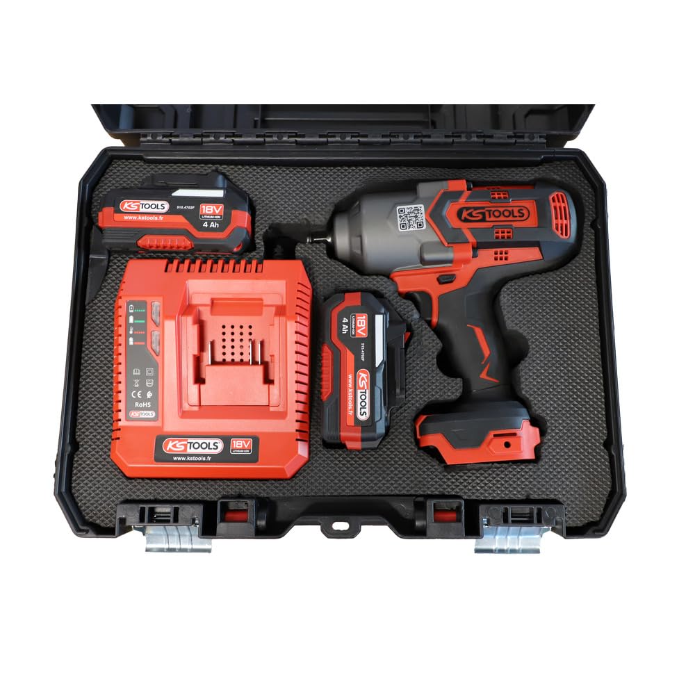 KS Tools 515.4715F clé à chocs 1/2" 1600Nm 2x4Ah