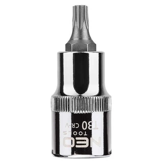 NEO TOOLS 08-753 douille embout Torx T30 1/2" 55 mm Cr-V