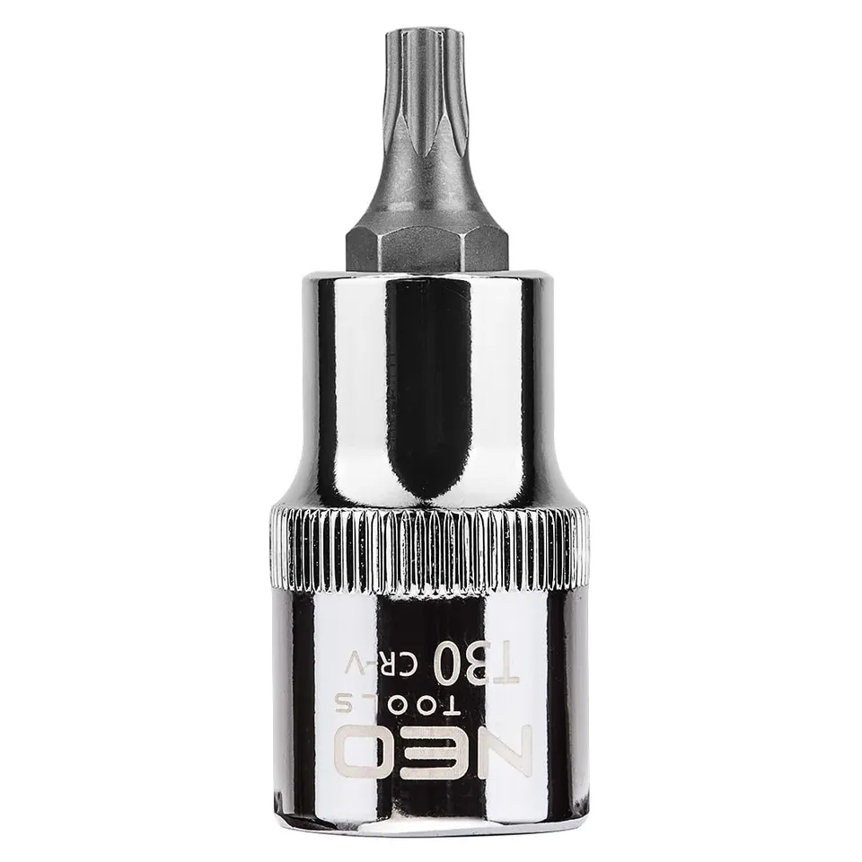 NEO TOOLS 08-753 douille embout Torx T30 1/2" 55 mm Cr-V