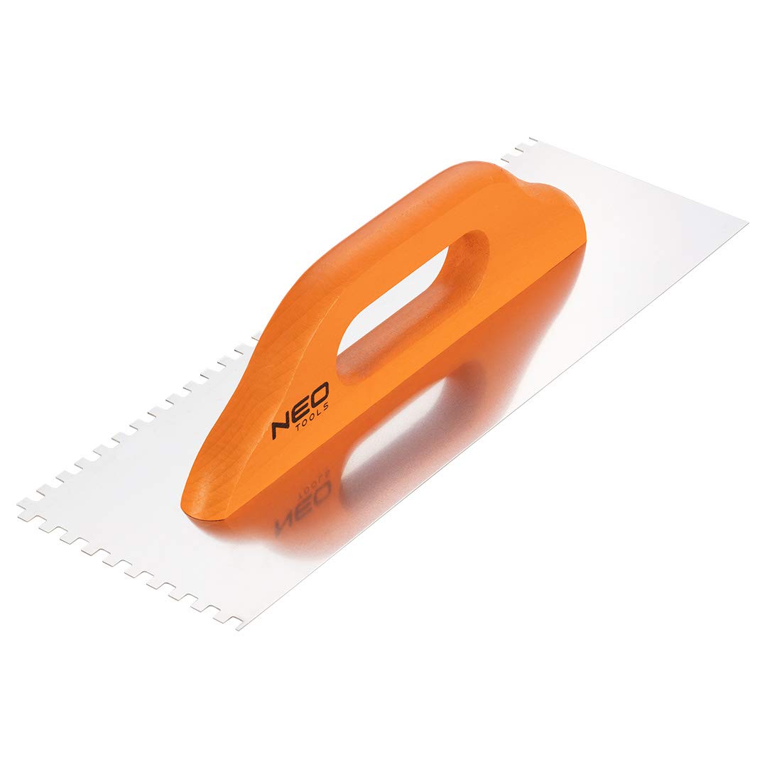 NEO TOOLS Truelle Dentelée 8x8x8 mm manche hêtre
