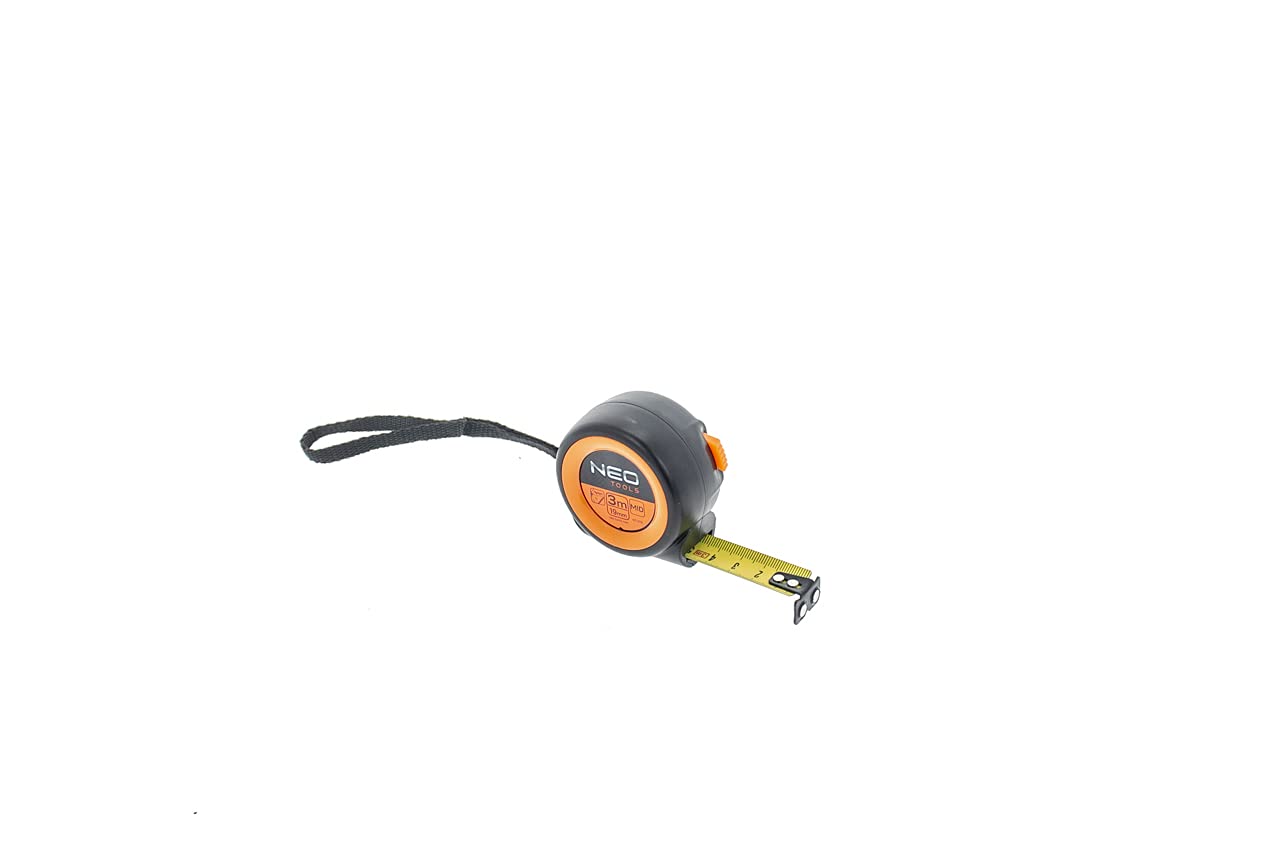 NEO TOOLS mètre ruban 3 m x 19 mm compact ant dérapant