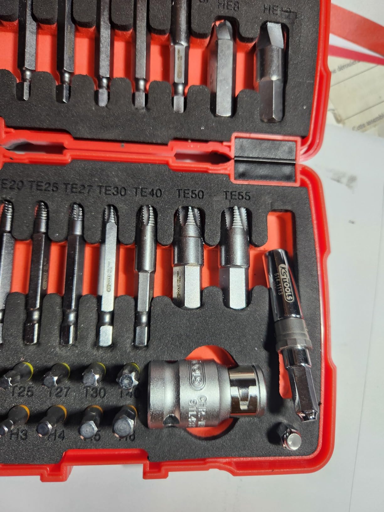 KS Tools 150.7060 coffret extracteurs vis Torx 6 pans