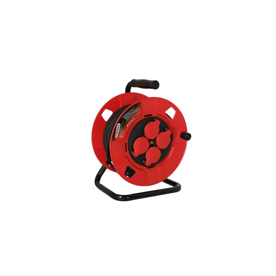 KS Tools 150.4223 enrouleur touret 3x1,5 mm² IP44