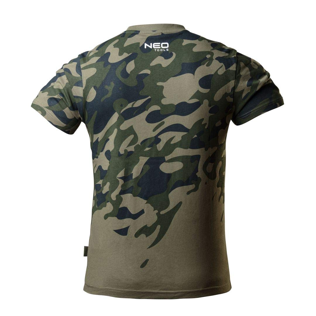NEO TOOLS t-shirt Camo homme chantier