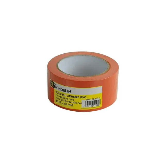 Mondelin ruban adhésif PVC orange 33 m x 50 mm