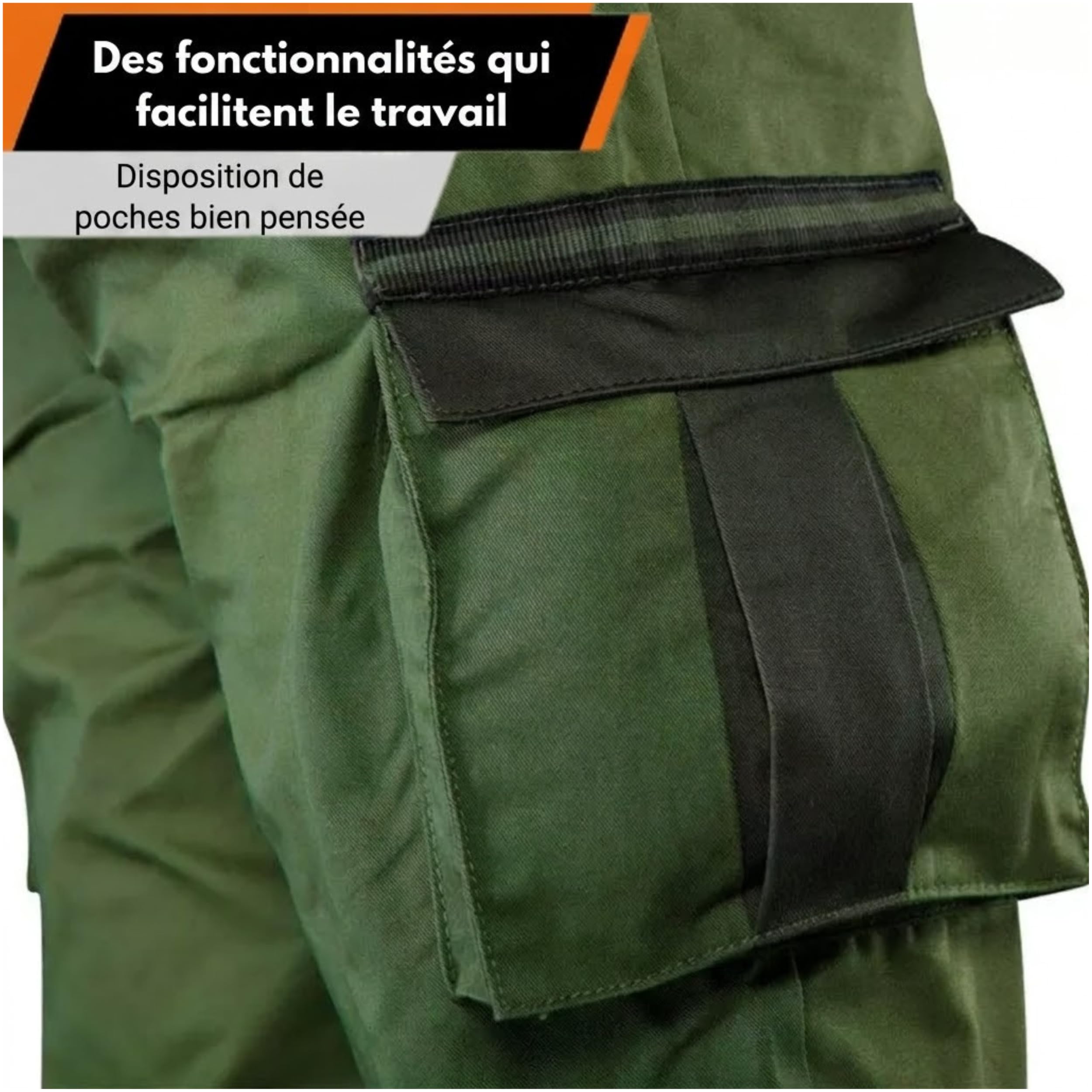 NEO TOOLS Camo salopette camouflage vert olive