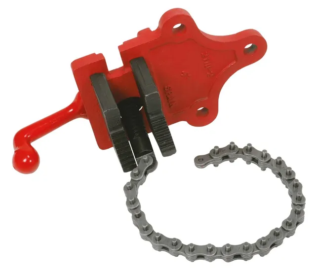 KS TOOLS 914.0016 étau à chaîne tube 1/8"-6" forgé