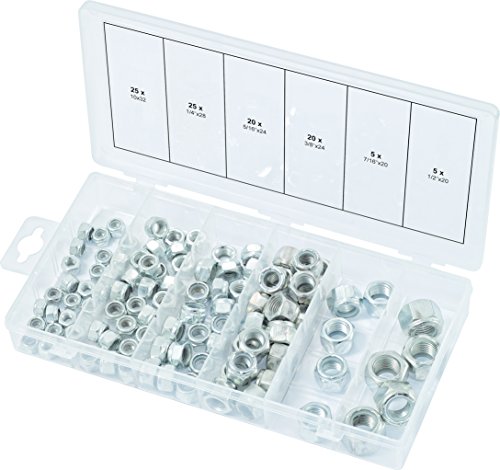 KS Tools 970.0490 écrous autobloquants UNF 100 pcs