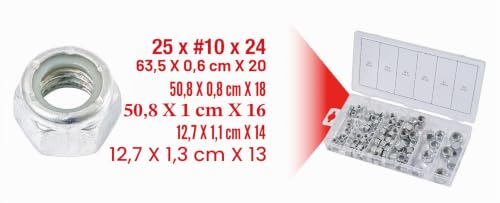 KS Tools 970.0480 assortiment écrous UNC 100 pcs