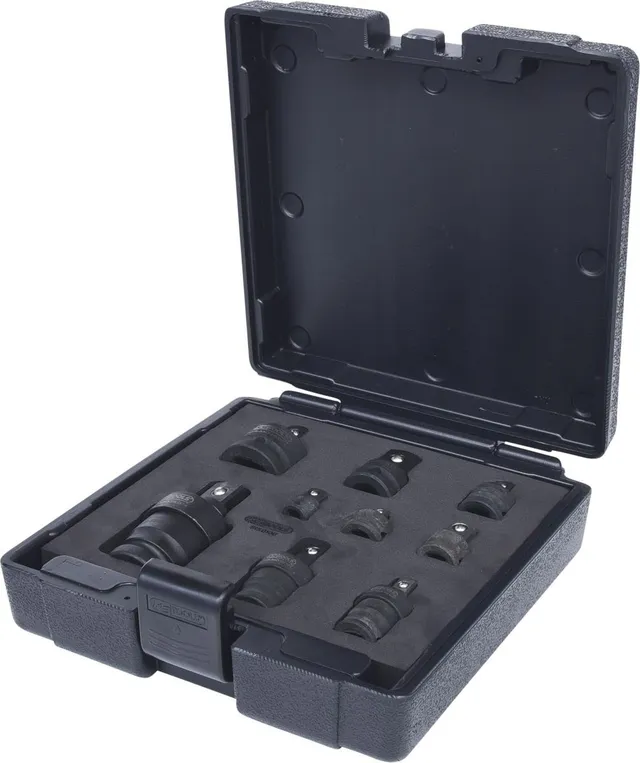 KS Tools 515.0100 coffret adaptateurs cardans choc 9 pcs