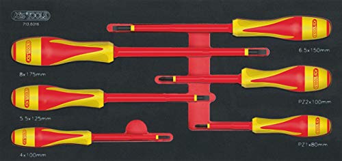 KS Tools 713.6016 module tournevis isolés 1000V fente