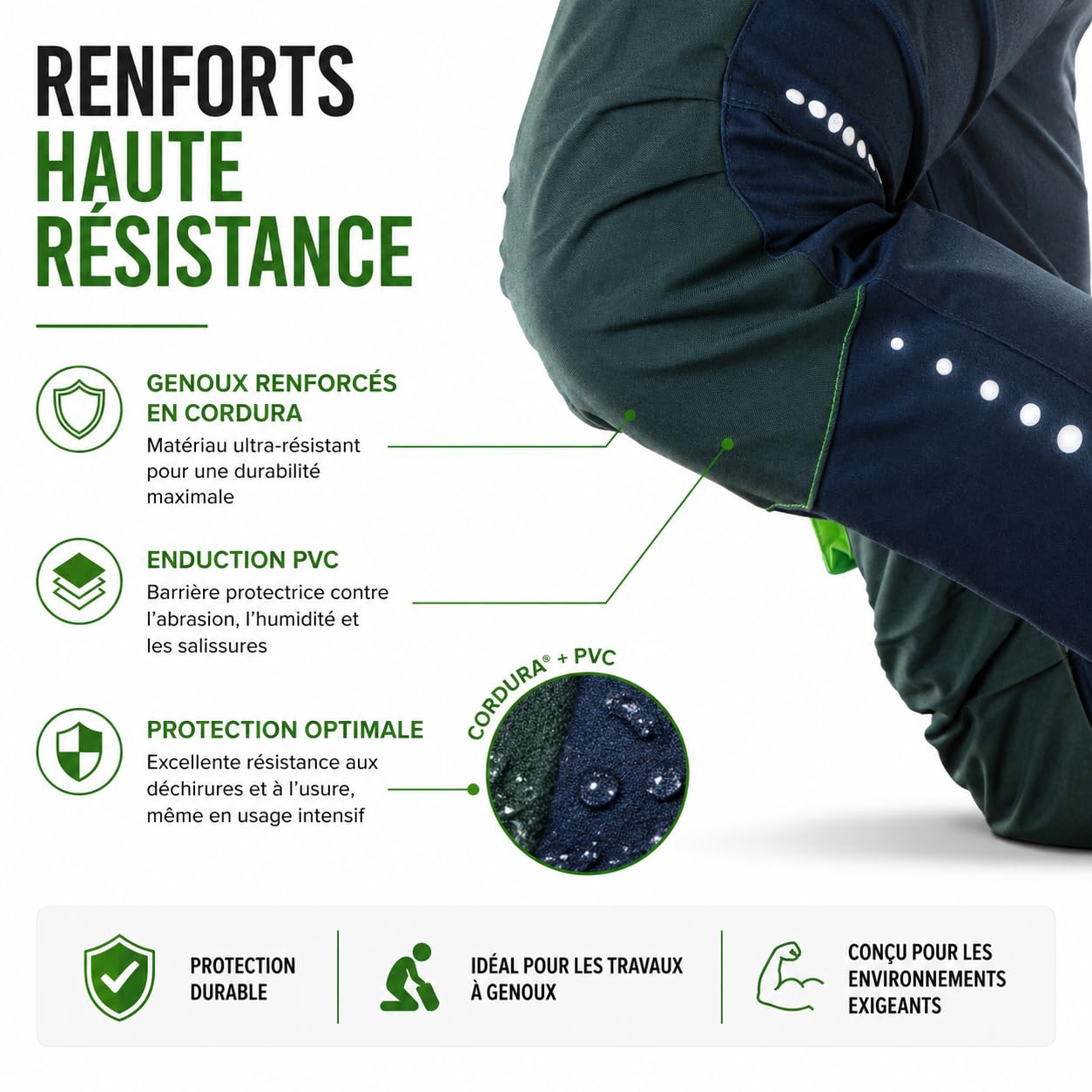 Neo Tools pantalon cargo homme bleu marine XS