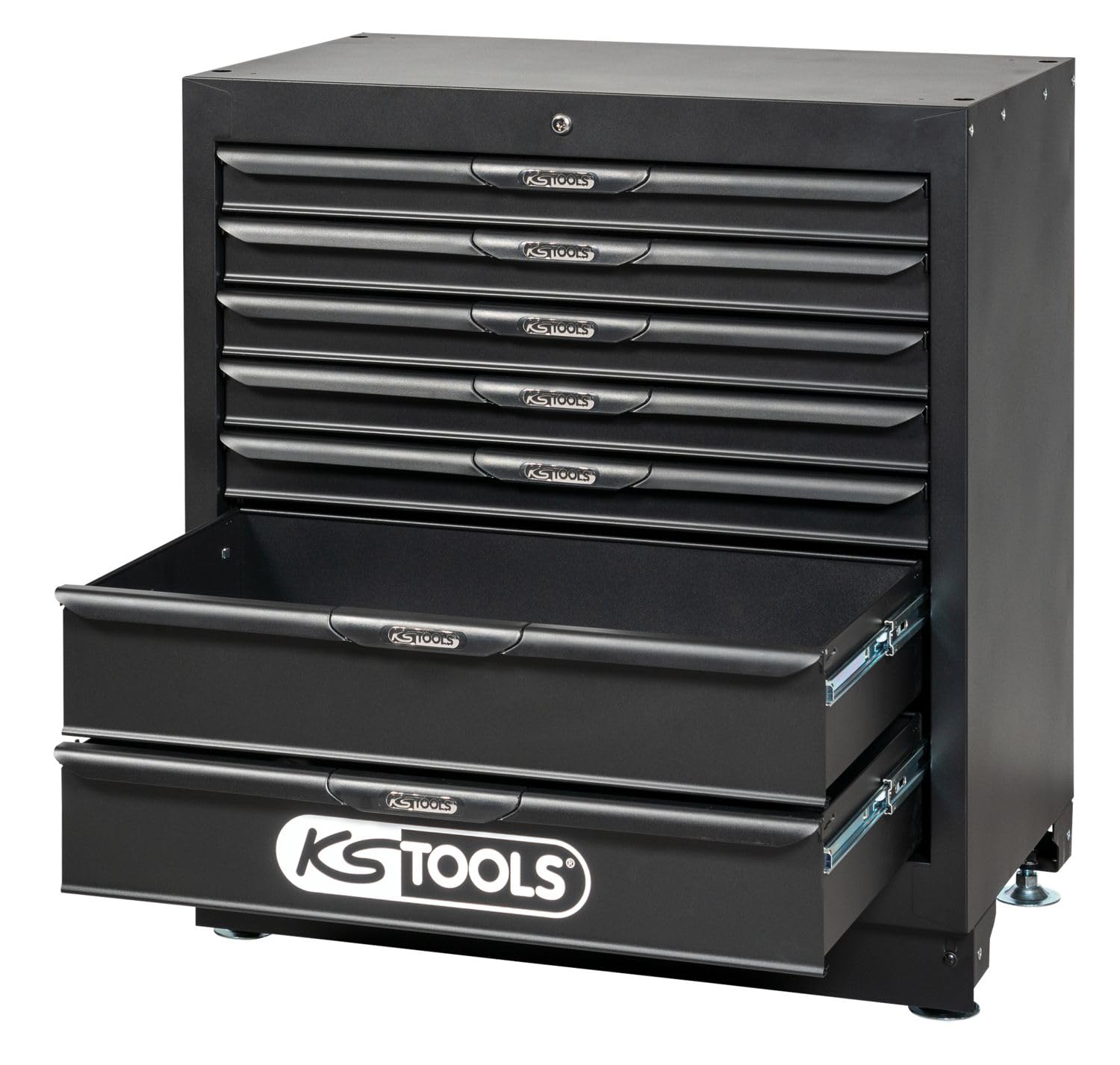 KS Tools 810.8002 bloc 7 tiroirs 34" acier à roulements