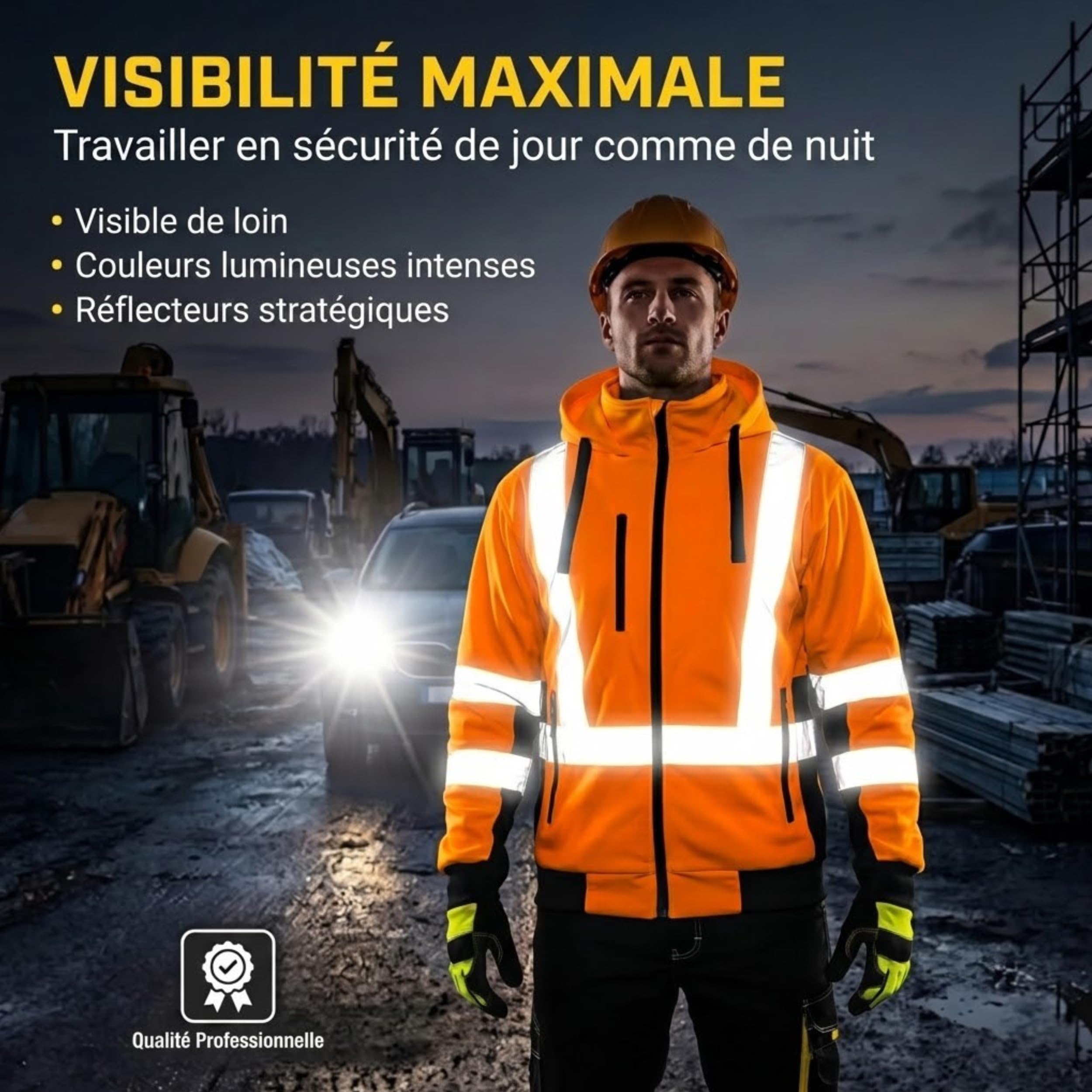 NEO Tools ensemble vêtements de travail homme XL orange