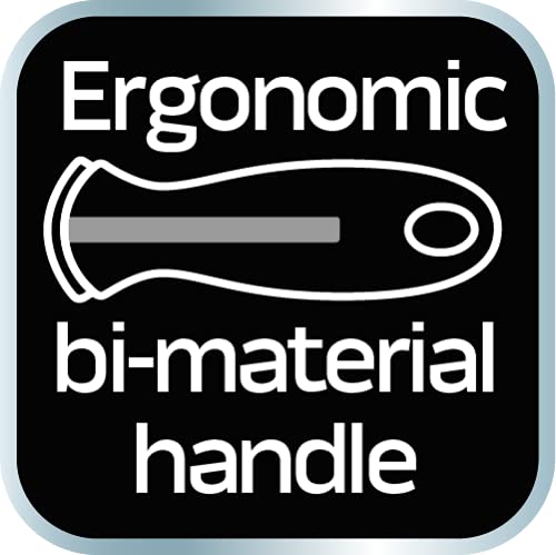 NEO TOOLS grattoir spatule inox 250 mm bi-matière
