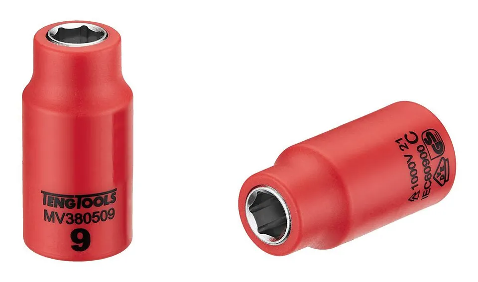 Teng Tools Douille Isolée 3/8 9 mm 1000V